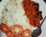 A picture of step 1 of White Rice and catfish stew.