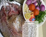 صورة لخطوة 1 من وصفة تتبيلة سمك محشي بالفرن 🐟