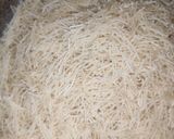 A picture of step 1 of Namkeen saviya.