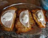 Foto del paso 1 de la receta: Milanesas de pollo con jamón, queso y huevo con puntilla a la plancha