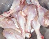 A picture of step 1 of Tandoori chicken.