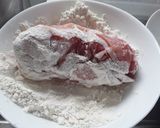 A picture of step 3 of Sig's Baked Rolled Schnitzel.