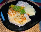 Tejszínes-sajtos rakott csirkemell recept fázis 7 fotója