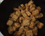 Foto langkah ke 1 dari resep Tumis kacang panjang, tempe, teri asin.