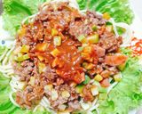 Hình bước làm 2 của món Mì ý