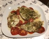 Une image de l'étape 8 de Filets de plie aux tomates,estragon et citron.