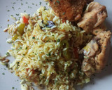 Foto del paso 8 de la receta: Arroz basmati con curry y pollo