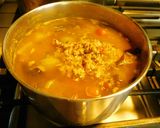 A picture of step 6 of Multi veg sambar.