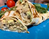 A picture of step 4 of Healthy Chicken Burrito 🌯.