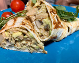 Foto del paso 4 de la receta: Burrito de pollo versión sana🌯