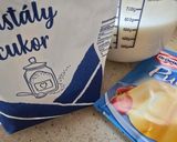 Rakott pudingos - kekszes desszert recept fázis 2 fotója