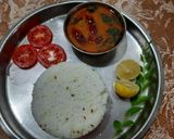 A picture of step 7 of Dal tadka.