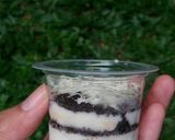 Foto langkah ke 3 dari resep Cheseecake Oreo Lumer.