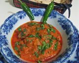 A picture of step 10 of Kadu gosht.