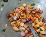 A picture of step 4 of Vegetables Dum Biryani.