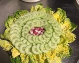 Une image de l'étape 9 de Salade de sucrines,concombre,tomates et radis roses.