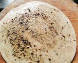 A picture of step 6 of Pepper with salt paratha 😋😋.