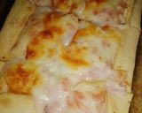 Foto del paso 6 de la receta: Tarta de jamón y queso con salsa blanca