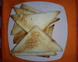 Foto langkah ke 1 dari resep Sandwich tempe keju slice kraft.