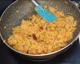 A picture of step 5 of Masala Vegetable Curd Rice.