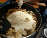 Foto del paso 7 de la receta: Pollo al champiñón con tocino