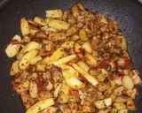 Pas rețetă Carne de porc cu legume la tigaie 3 fotografie