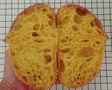 Foto langkah ke 25 dari resep Kunyit Lada Hitam Sourdough Bread (Open Bake Method - Oven Tangkring).