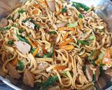 Foto langkah ke 7 dari resep Mie goreng jawa.