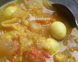 Foto langkah ke 5 dari resep Gulai kikil telor puyuh (tanpa santan).