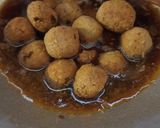 Foto langkah ke 8 dari resep Bola Tempe Saus Mentega.