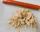 Foto del paso 1 de la receta: Empanadas horneadas de pollo y chistorra casera