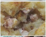 Foto del paso 6 de la receta Bomba de Patata rellena de Pulpo a la Camarlenca