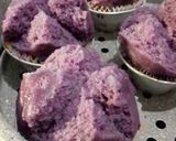Foto langkah ke 9 dari resep Bolu kukus ubi ungu.