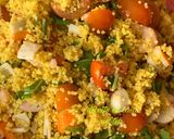 Foto del passaggio 8 della ricetta Cous cous con Gamberetti