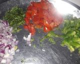 मसाला पापड़ (masala papad recipe in Hindi) रेसिपी चरण 2 फोटो
