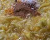 A picture of step 2 of Raw mango chunda.
