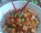Foto langkah ke 6 dari resep Sambel Kentang + Udang + Pete.