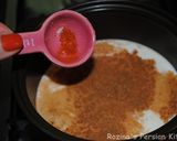 A picture of step 2 of Spicy hot choclate.