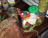 Foto del paso 2 de la receta: Salsa de 3 carnes con puré de papas y garbanzos