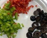 A picture of step 1 of One bite snack ~ Canapés.
