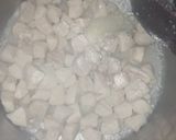 A picture of step 3 of Chicken tikka pasta 🍝.