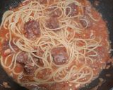 รูปขั้นตอนการทำที่ 6 ของ Spaghetti Bolognese