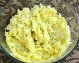 A picture of step 2 of Cheesy Chicken Ham Mashed Potato Patties.