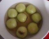 Foto del paso 1 de la receta: Manzanas con chocolate 🍫🍎