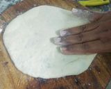 A picture of step 5 of Stuffed Aloo Tawa Kulcha.