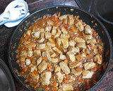 Foto del paso 4 de la receta: Pasta con ragout de cerdo y queso rallado
