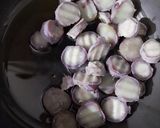 A picture of step 1 of Sweet potato chaat.