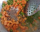 तिरंगा पुलाव (Tiranga pulao recipe in hindi) रेसिपी चरण 2 फोटो