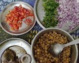 चटपटा मटर(chatpata mutter recipe in hindi) रेसिपी चरण 2 फोटो