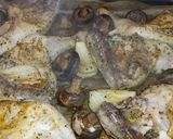 A picture of step 2 of My Saturday night roasted chicken 🍗.